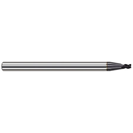 HARVEY TOOL End Mill for Medium Alloy Steels-Corner Radius .125"(1/8)Cutter DIAx.02" Radius x.187"(3/16)L of Cut 778708-C3